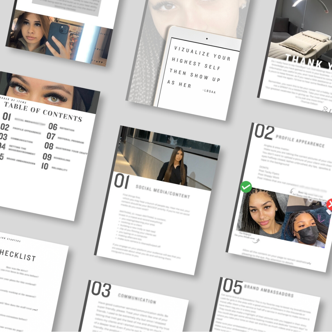 GET BOOKED & STAY BOOKED!