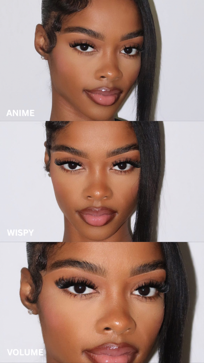Lash Cluster Bundle Kit – Anime • Volume • Wispy